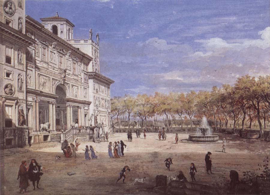 The Villa Medici in Rome
